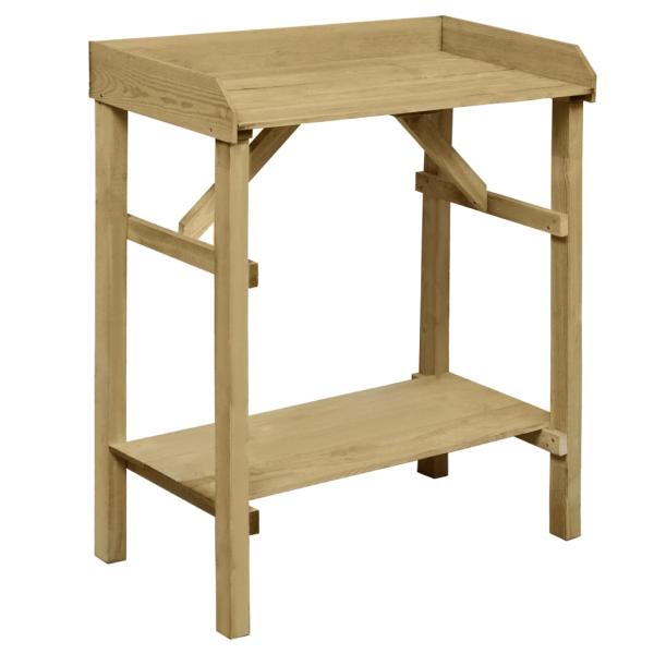 ARDEBO.de - Pflanztisch Imprägniertes Kiefernholz 75 x 40 x 90 cm