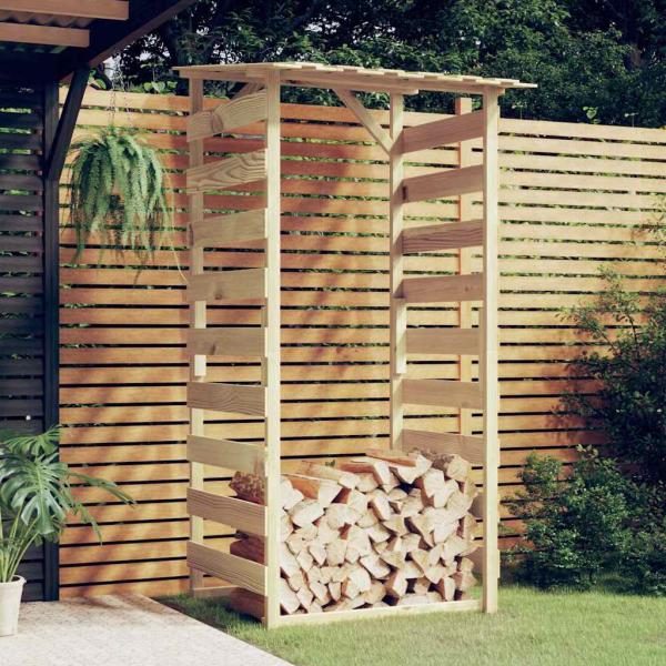 ARDEBO.de - Pergola mit Dach 100x90x200 cm Imprägniertes Kiefernholz