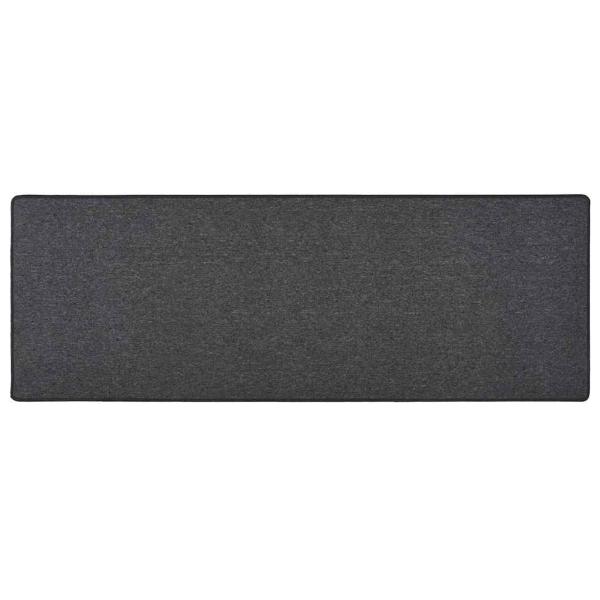 ARDEBO.de - Teppichläufer Anthrazit 50x150 cm