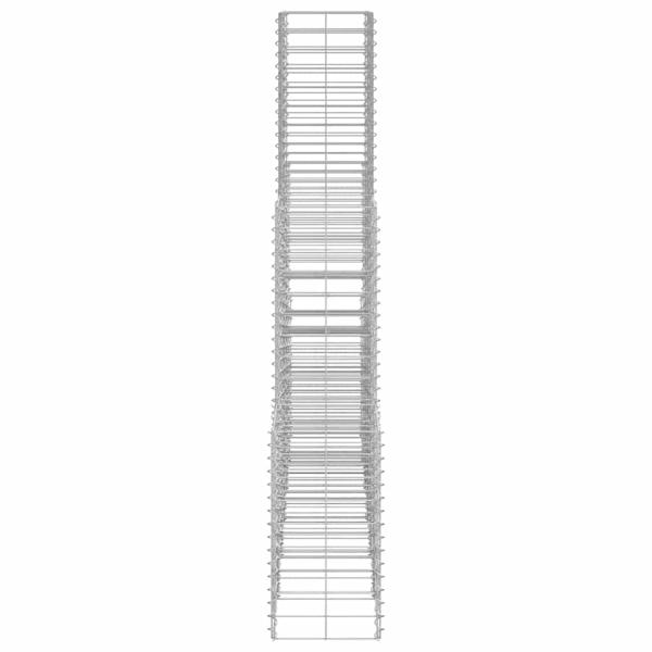 Gabionen-Set 6-tlg. Verzinkter Draht