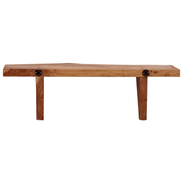 Wandregale 2 Stk. 60 x 20 x 18 cm Massivholz Akazie