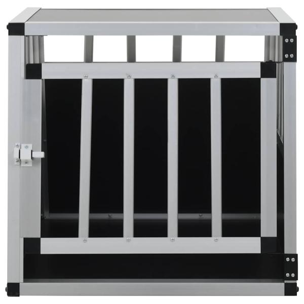 Hundetransportbox mit Einzeltür 54 x 69 x 50 cm