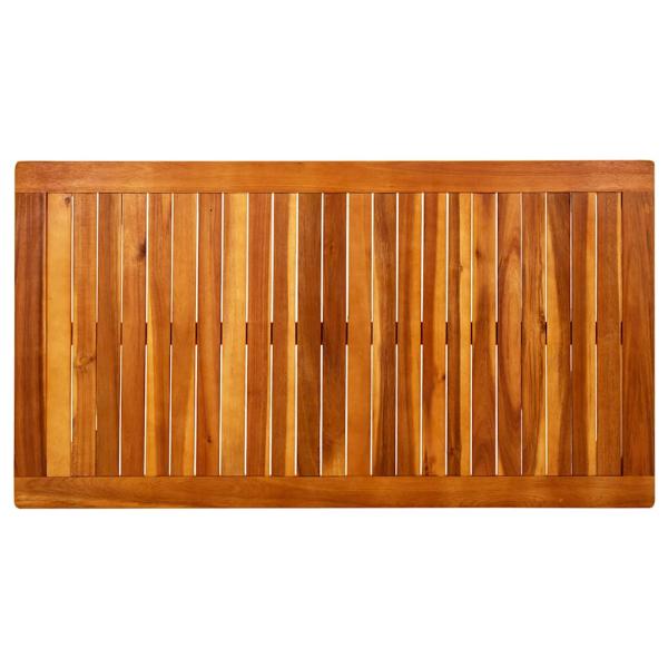 Garten-Couchtisch 110x60x45 cm Massivholz Akazie