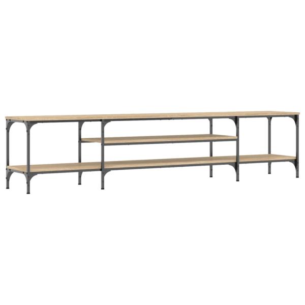 TV-Schrank Sonoma-Eiche 201x35x45 cm Holzwerkstoff & Eisen