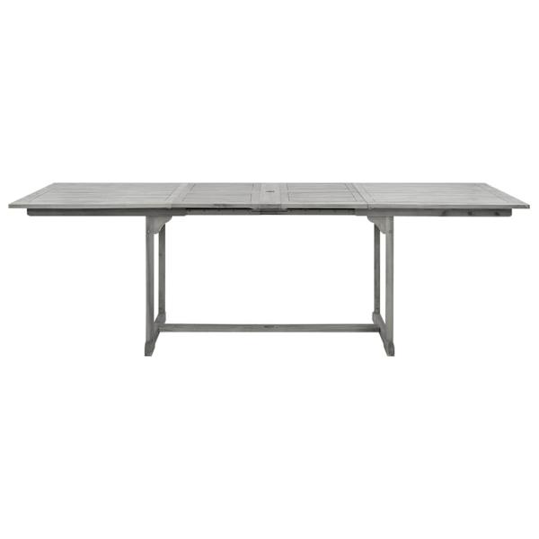 Garten-Esstisch (160-240)x100x75 cm Massivholz Akazie