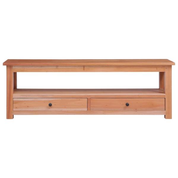 TV-Schrank 120 x 30 x 40 cm Massivholz Mahagoni