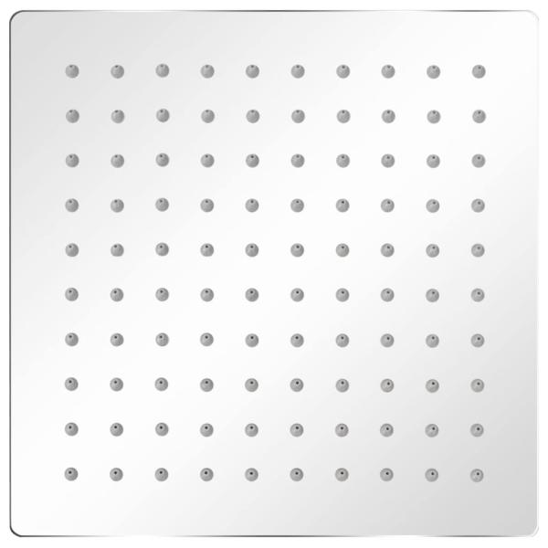 Regenbrause Edelstahl 20x20 cm Quadratisch
