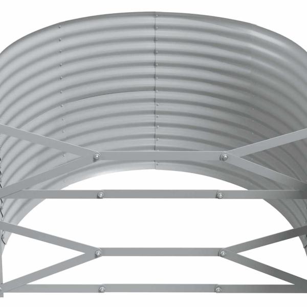 Hochbeet Verzinkter Stahl 322x100x68 cm Grün