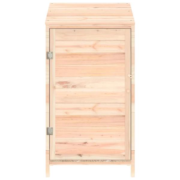 Geräteschuppen 55x52x112 cm Massivholz Tanne