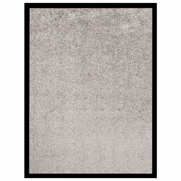 ARDEBO.de - Fußmatte Grau 40x60 cm