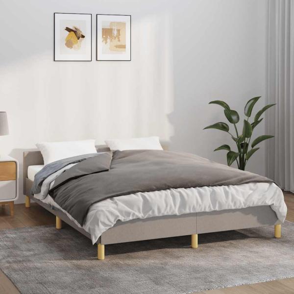 ARDEBO.de - Gewichtsdecke mit Bezug Grau 150x200 cm 11 kg Stoff