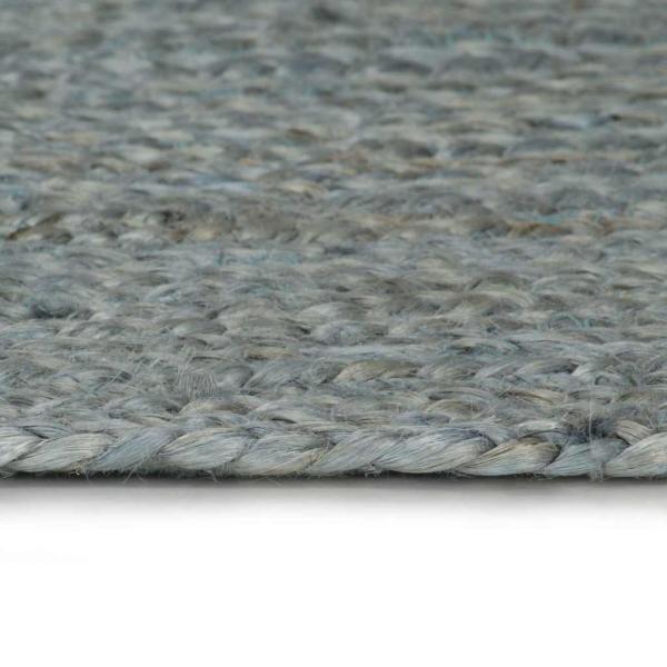 Teppich Handgefertigt Jute Rund 240 cm Olivgr?n