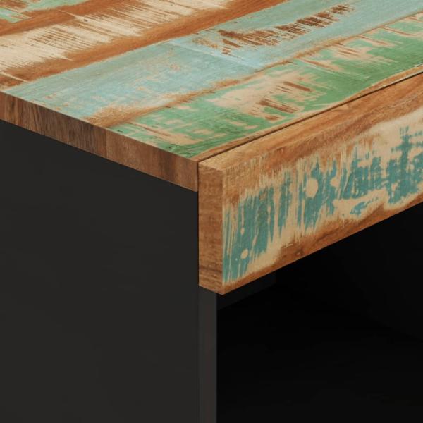 Beistelltisch 85x33x75 cm Altholz Massiv
