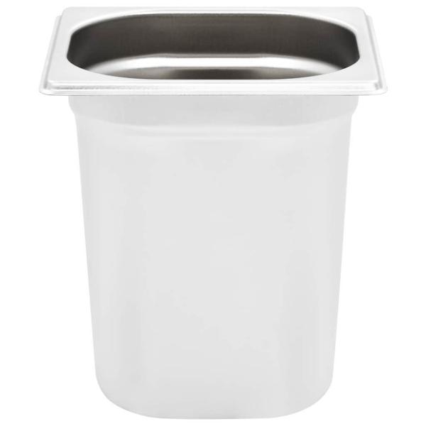 Gastronormbehälter 8 Stk. GN 1/6 200 mm Edelstahl
