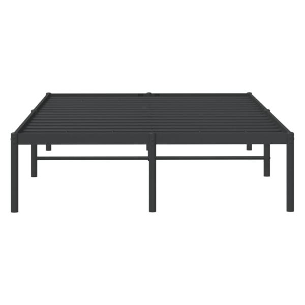 Bettgestell Metall Schwarz 120x190 cm