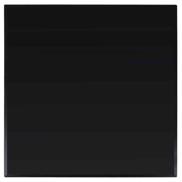 ARDEBO.de - Tischplatte aus gehärtetem Glas Quadratisch 800 x 800 mm