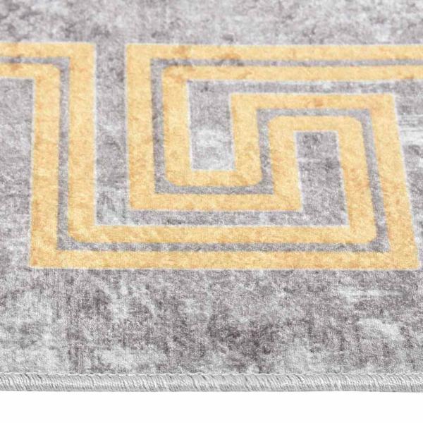 Teppich Waschbar Grau 160x230 cm