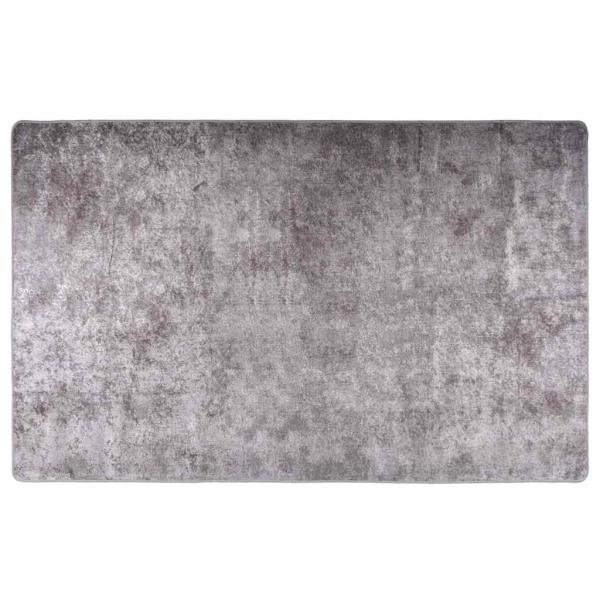 ARDEBO.de - Teppich Waschbar Grau 160x230 cm