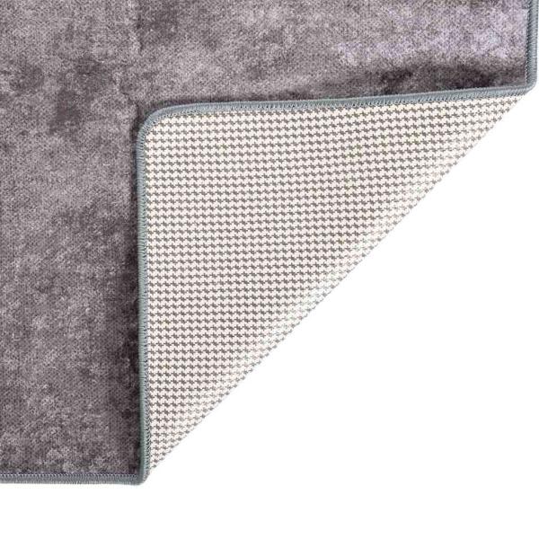 Teppich Waschbar Grau 160x230 cm