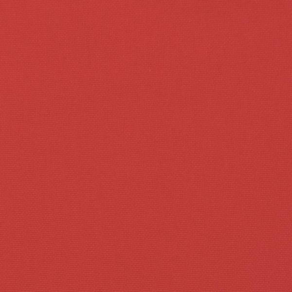 Kissen Rund Rot Ø 100x11 cm Oxford-Gewebe