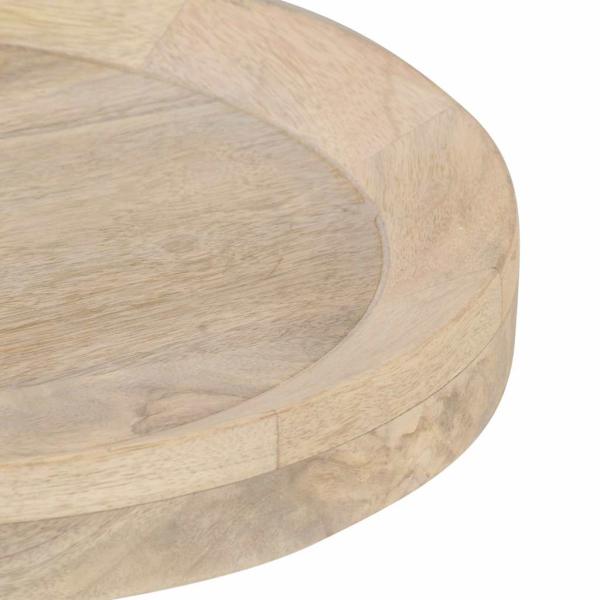 Beistelltisch Ø40x45 cm Mango Massivholz