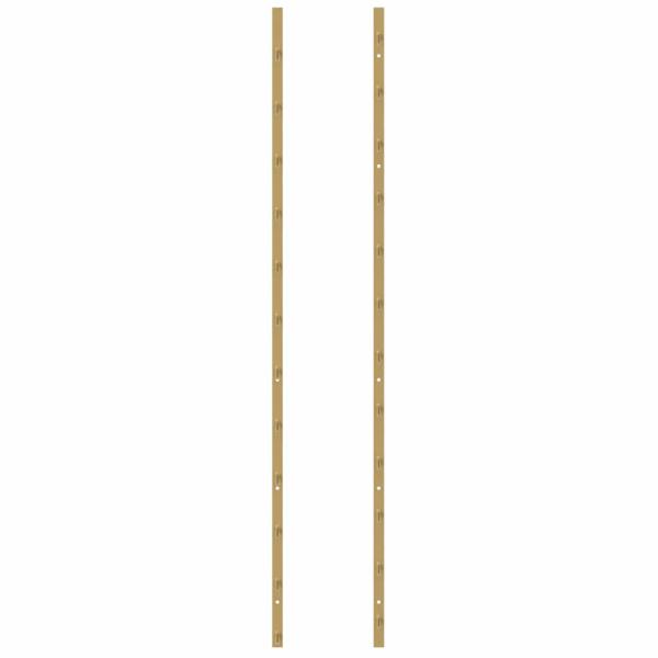Wand-Weinregal für 36 Flaschen Golden Eisen