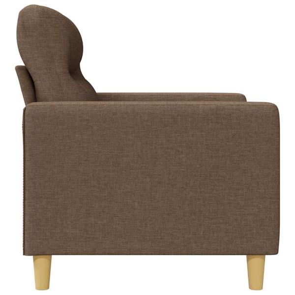 Sofasessel Braun 60 cm Stoff