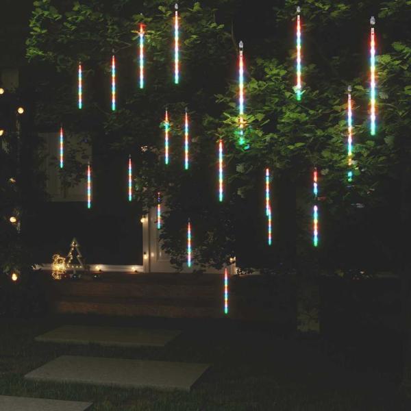 ARDEBO.de - LED Meteor-Lichter 20 Stk. 30 cm Mehrfarbig 480 LEDs