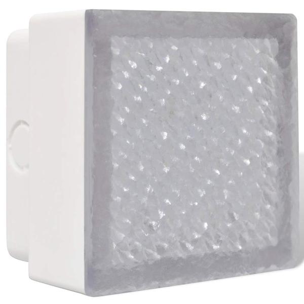 LED Bodeneinbaustrahler Außen 12 Stk. 100x100x68 mm