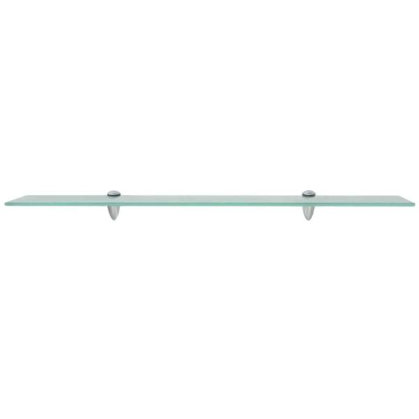 Schweberegale 2 Stk. Glas 80x20 cm 8 mm