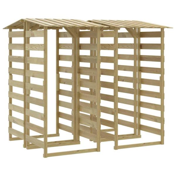 Pergolen mit Dach 4 Stk. 100x90x200 cm Kiefernholz Imprägniert