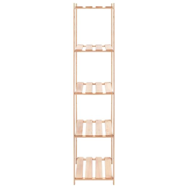 Lagerregale 5 Böden 2 Stk. 80×38×170cm Kiefer Massivholz 250kg