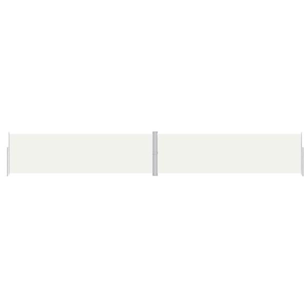 Seitenmarkise Ausziehbar Creme 180x1200 cm