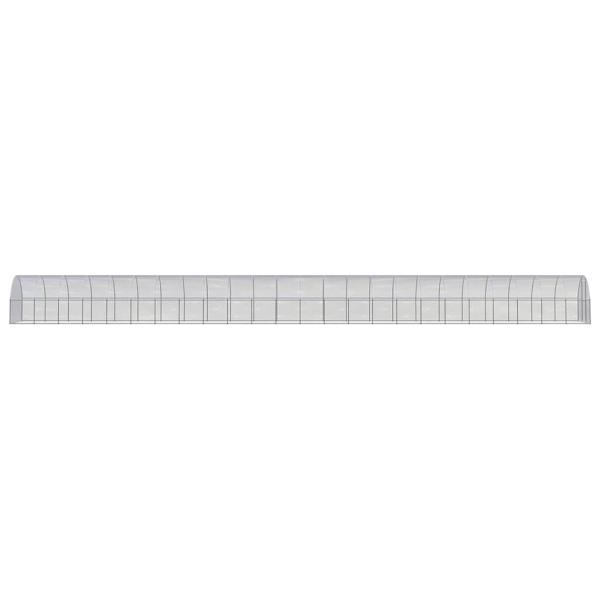 Outdoor-Hühnerstall 3x24x2 m Verzinkter Stahl