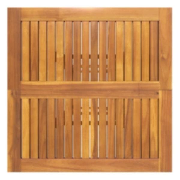 Bistrotisch 75x75x110 cm Massivholz Akazie