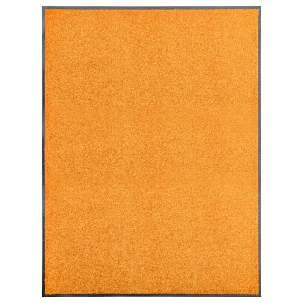 ARDEBO.de - Fußmatte Waschbar Orange 90x120 cm