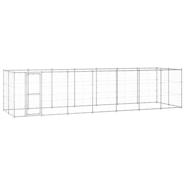 ARDEBO.de - Outdoor-Hundezwinger Verzinkter Stahl 16,94 m²