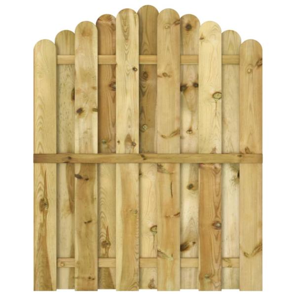Gartentor Imprägniertes Kiefernholz 100x125 cm