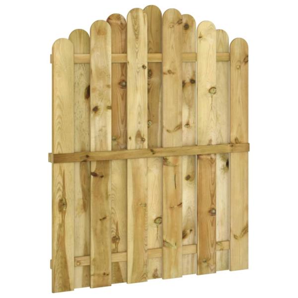 Gartentor Imprägniertes Kiefernholz 100x125 cm