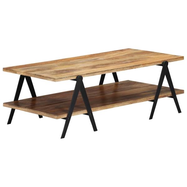 ARDEBO.de - Couchtisch 115x60x40 cm Massivholz Mango