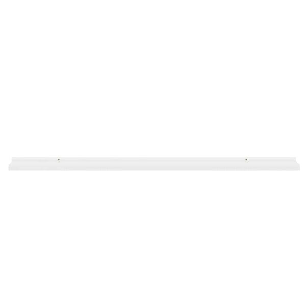 Wandregale 4 Stk. Weiß 100x9x3 cm