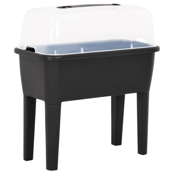 ARDEBO.de - Hochbeet 77x38,7x82 cm PP