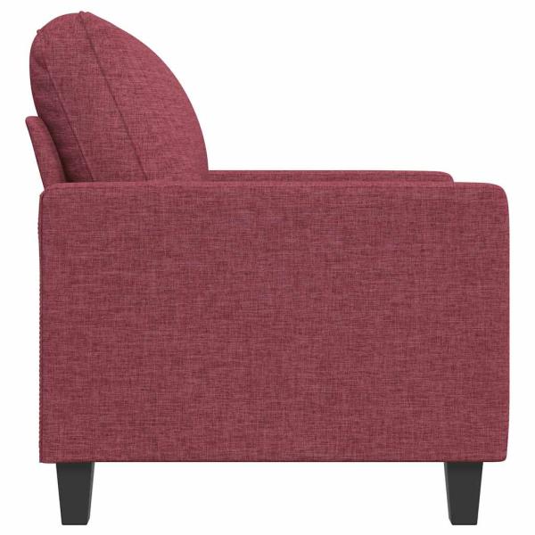 Sessel Weinrot 60 cm Stoff