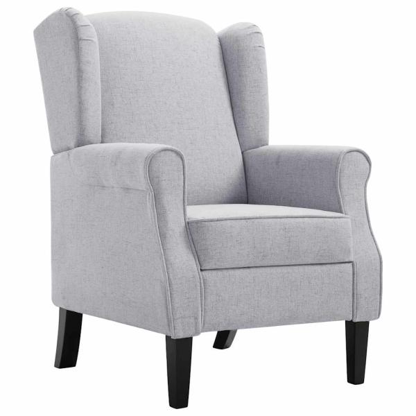 Sessel Hellgrau Stoff