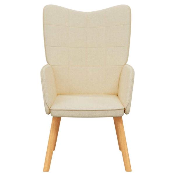 Relaxsessel Creme Stoff