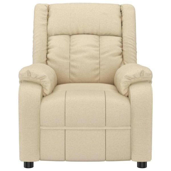 Relaxsessel Creme Stoff