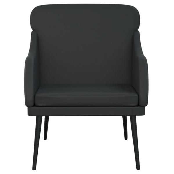 Sessel Schwarz 63x76x80 cm Kunstleder