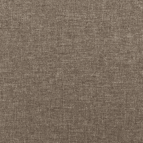 Boxspringbett mit Matratze Taupe 120x200 cm Stoff