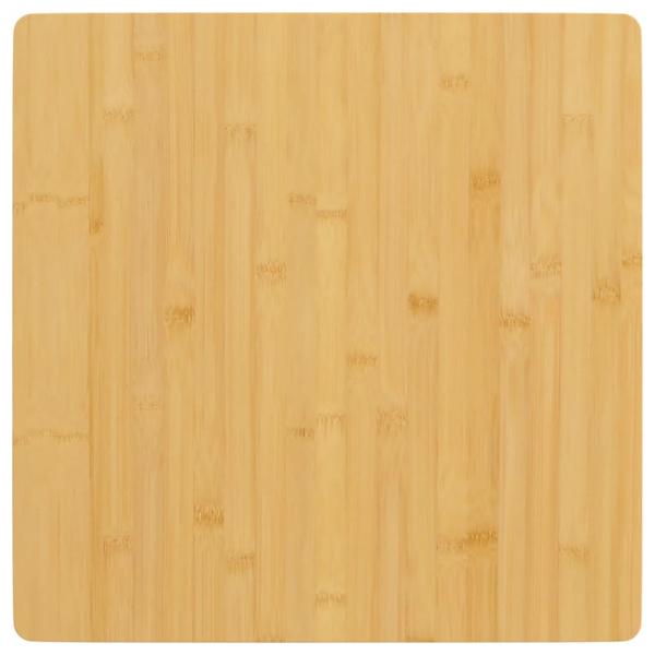 ARDEBO.de - Tischplatte 60x60x2,5 cm Bambus