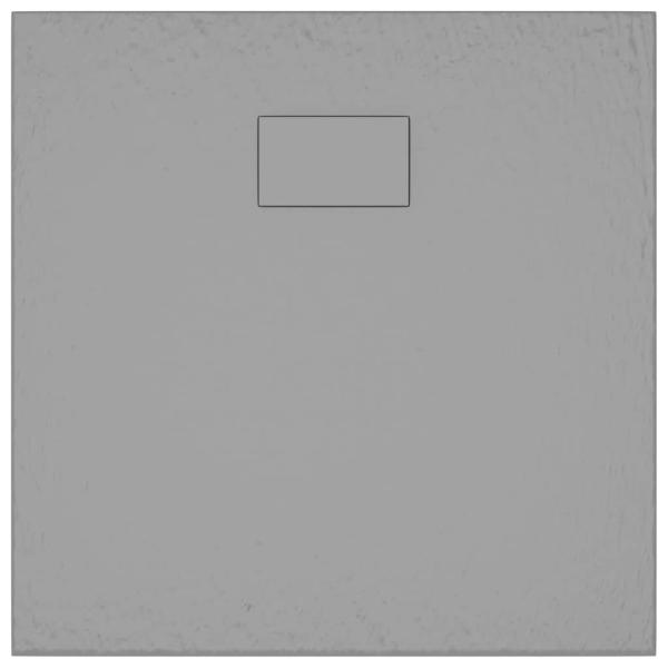 Duschwanne SMC Grau 90x90 cm